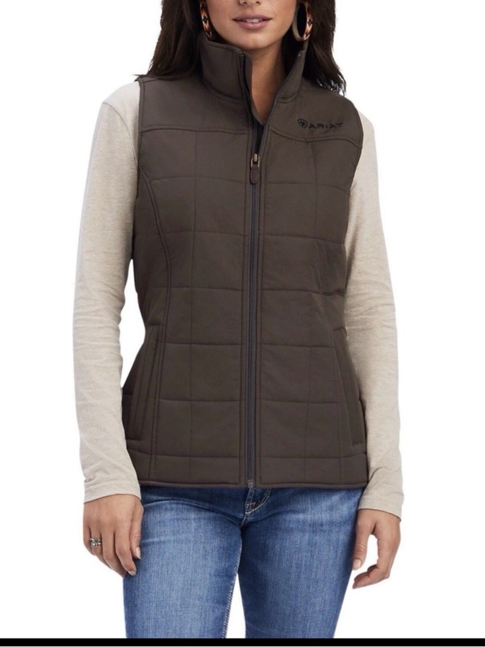 Ariat Real Crius Brown Vest